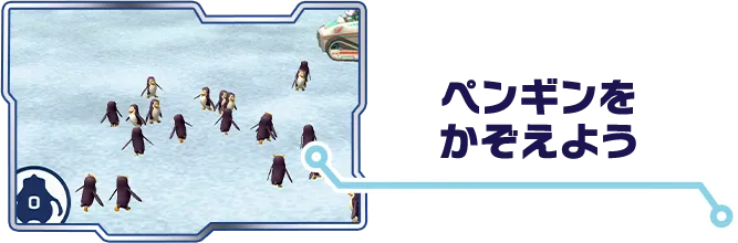 ペンギンをかぞえよう